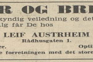 Bilde av Urmakermester Leif Austrheim